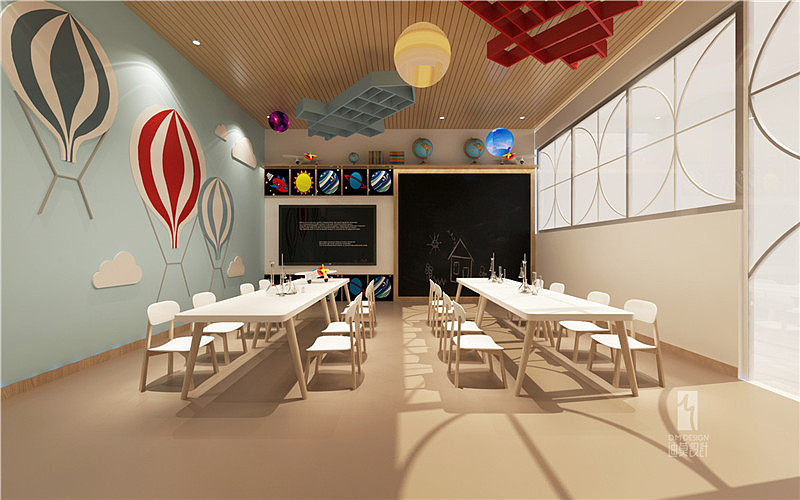 充满大自然气息的幼儿园设计效果图