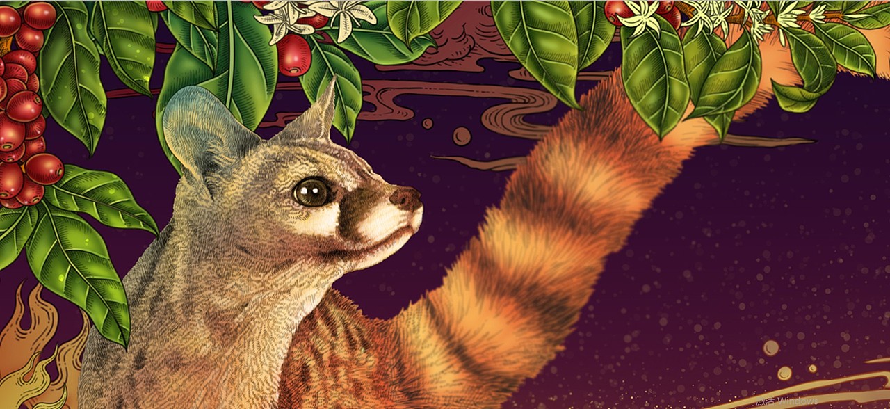 咖啡果子狸（图ZMTc2OTYwMTEy） - 商业插画 - 站酷设计师林啊馒原创素材 - 站酷ZCOOL