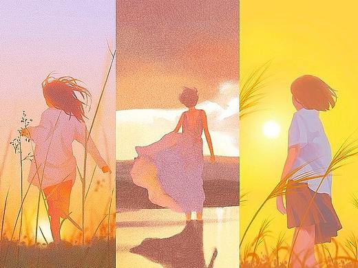 2021年·「落日·鲜花·大海」