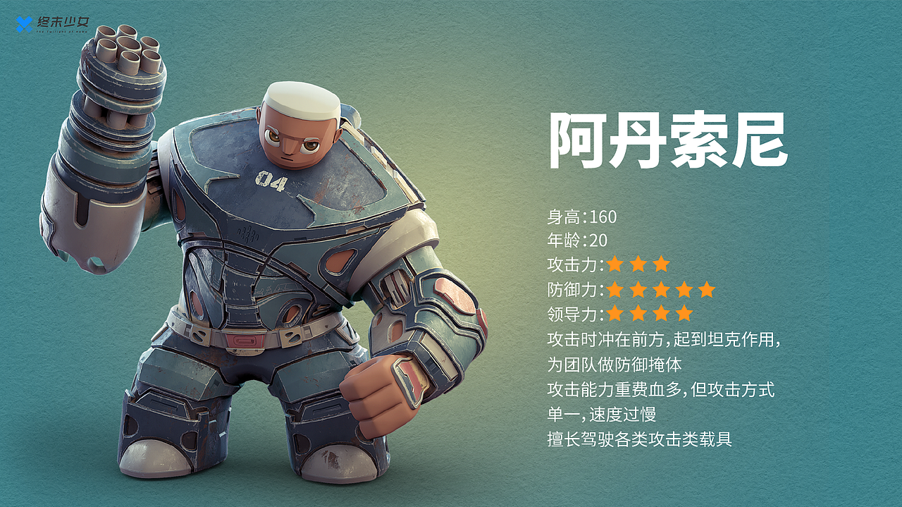 终末少女3D角色设计（图ZMzIxNDk5NjMy） - 动画/影视 - 站酷设计师闲木原创素材 - 站酷ZCOOL