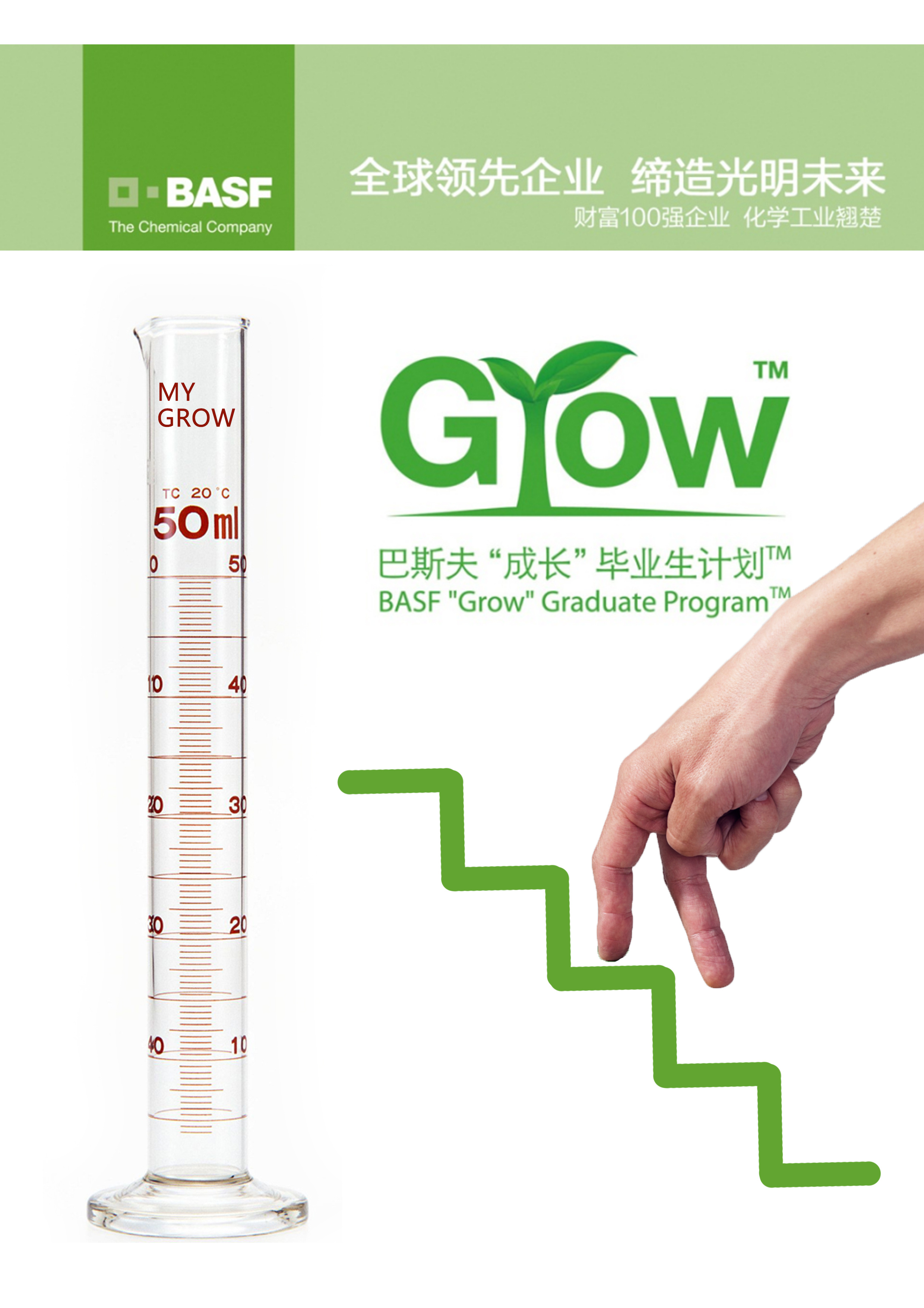 巴斯夫毕业生成长计划海报