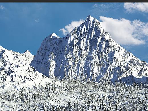 Houdini 制作雪山