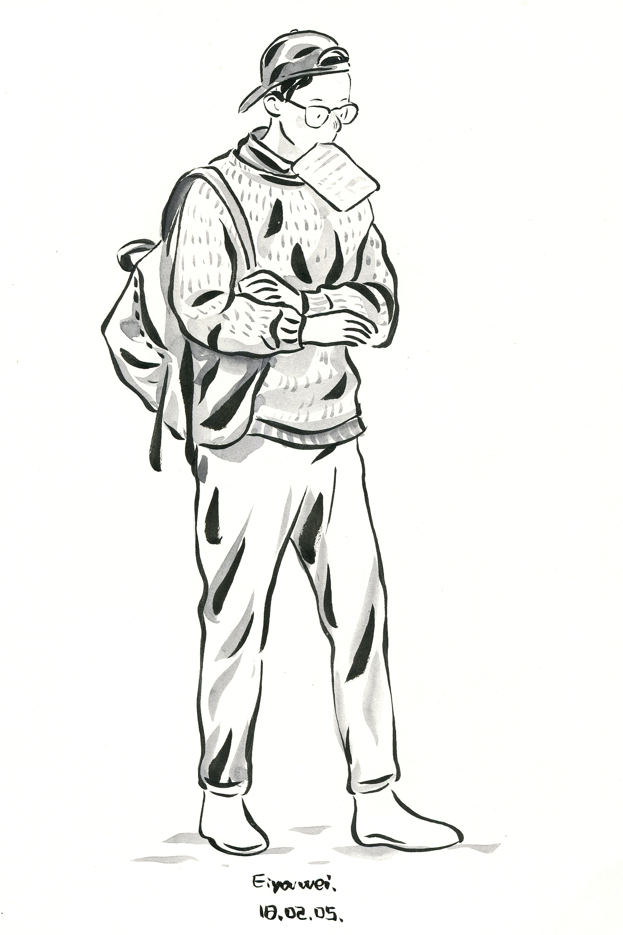 形形色色的人们啊（图ZMTEyMDQ1NjY4） - 艺术插画 - 站酷设计师诶哟喂喂原创素材 - 站酷ZCOOL