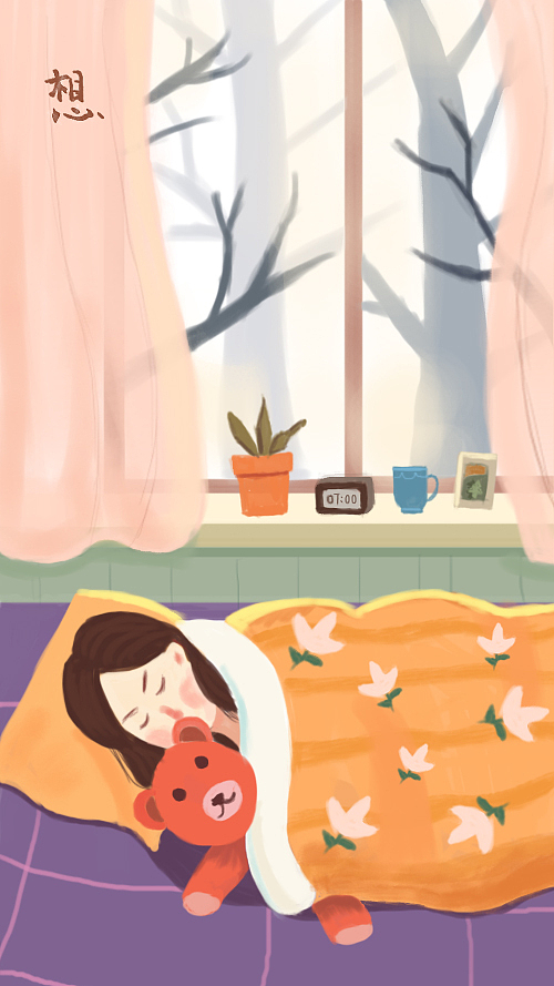 听着曹格格的无辜画画画哈哈