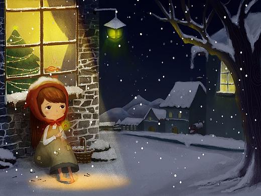 卖火柴的小女孩