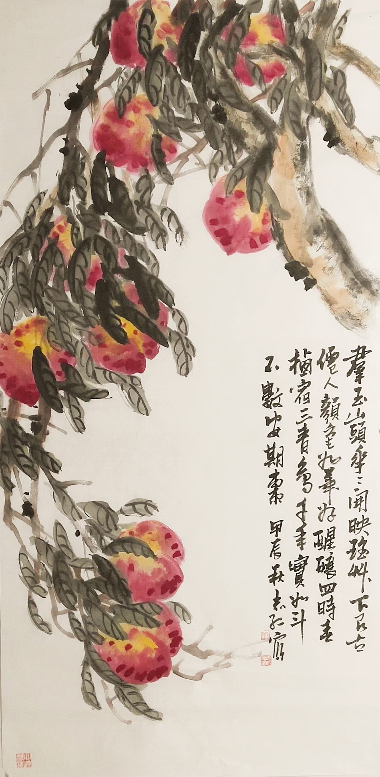 刘志红大写意花鸟画:墨韵中的生命礼赞