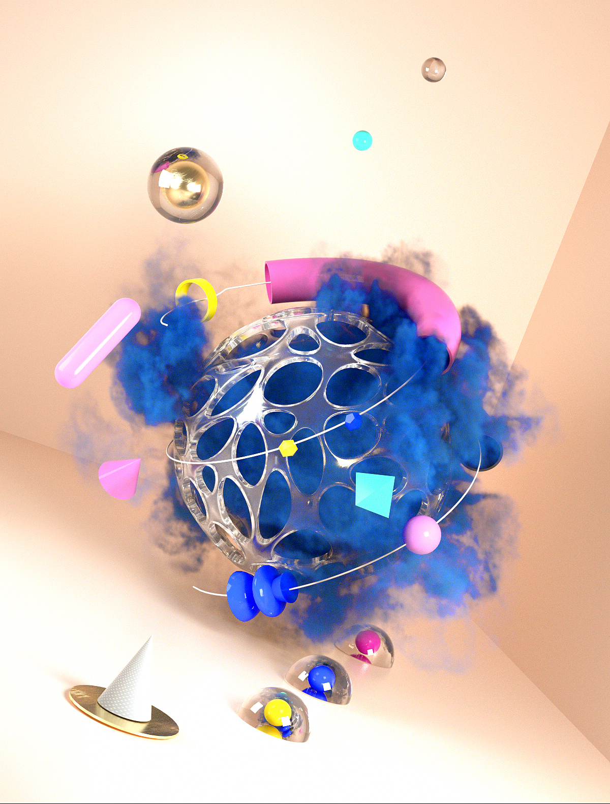 C4D阶段练习