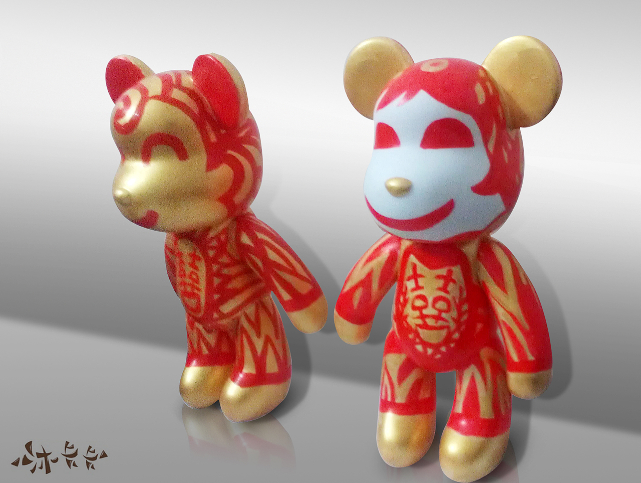 暴力熊涂鸦 — 时间停止，爱情永恒！（图ZMTI2NjY1MjQ=） - 新锐潮流插画 - 站酷设计师沐卡卡原创素材 - 站酷ZCOOL