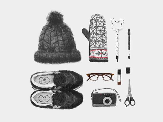 清新靜物手繪插畫練習（組圖）（個人主頁-ZMjg4MTY0NDg=） - 創(chuàng)作習作 - 站酷設計師鉛筆小欣原創(chuàng)素材 - 站酷ZCOOL