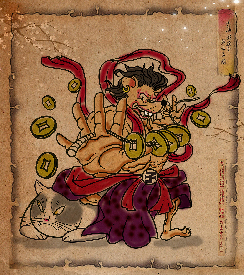 鼠年插画生肖鼠（图ZMTkxODQwMTMy） - 商业插画 - 站酷设计师一心如旧原创素材 - 站酷ZCOOL