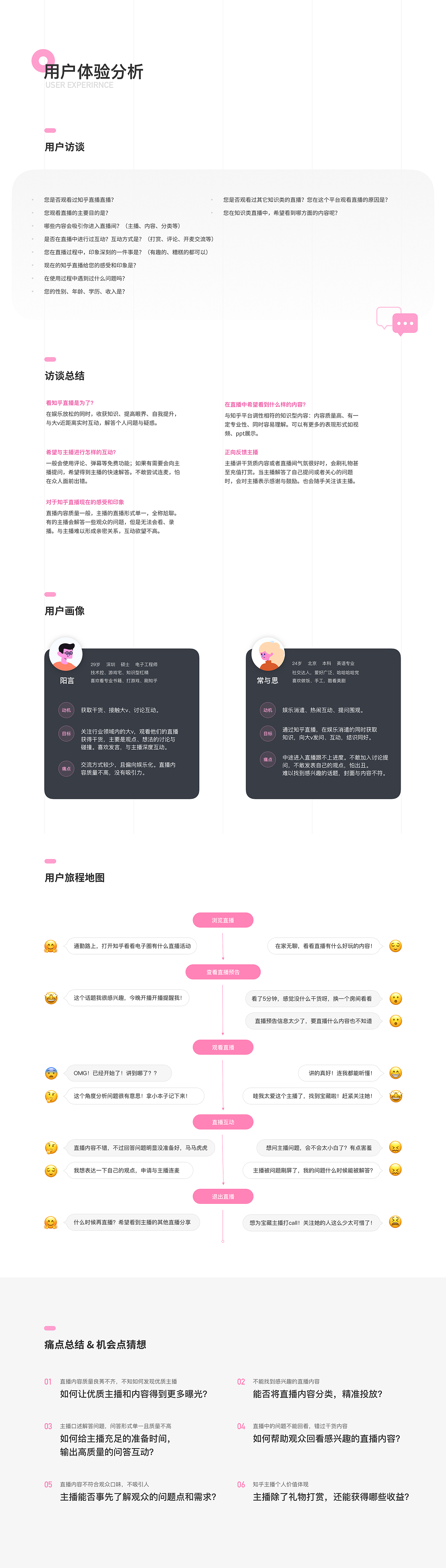 「知群X知乎 中国产品设计大赛」知乎直播设计提案