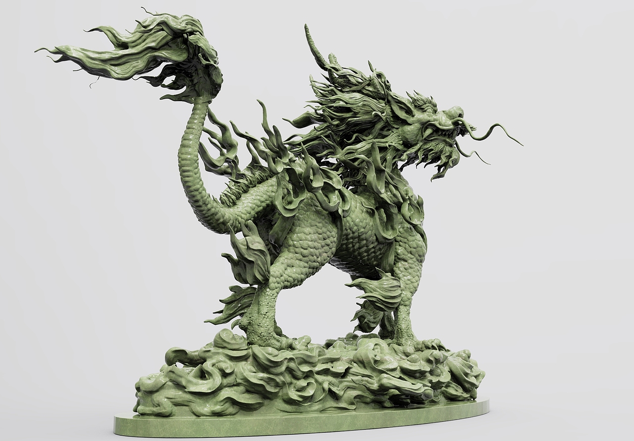 分享收藏标签麒麟zbrush3d模型作品信息创作时间2020/04/02收录收藏夹