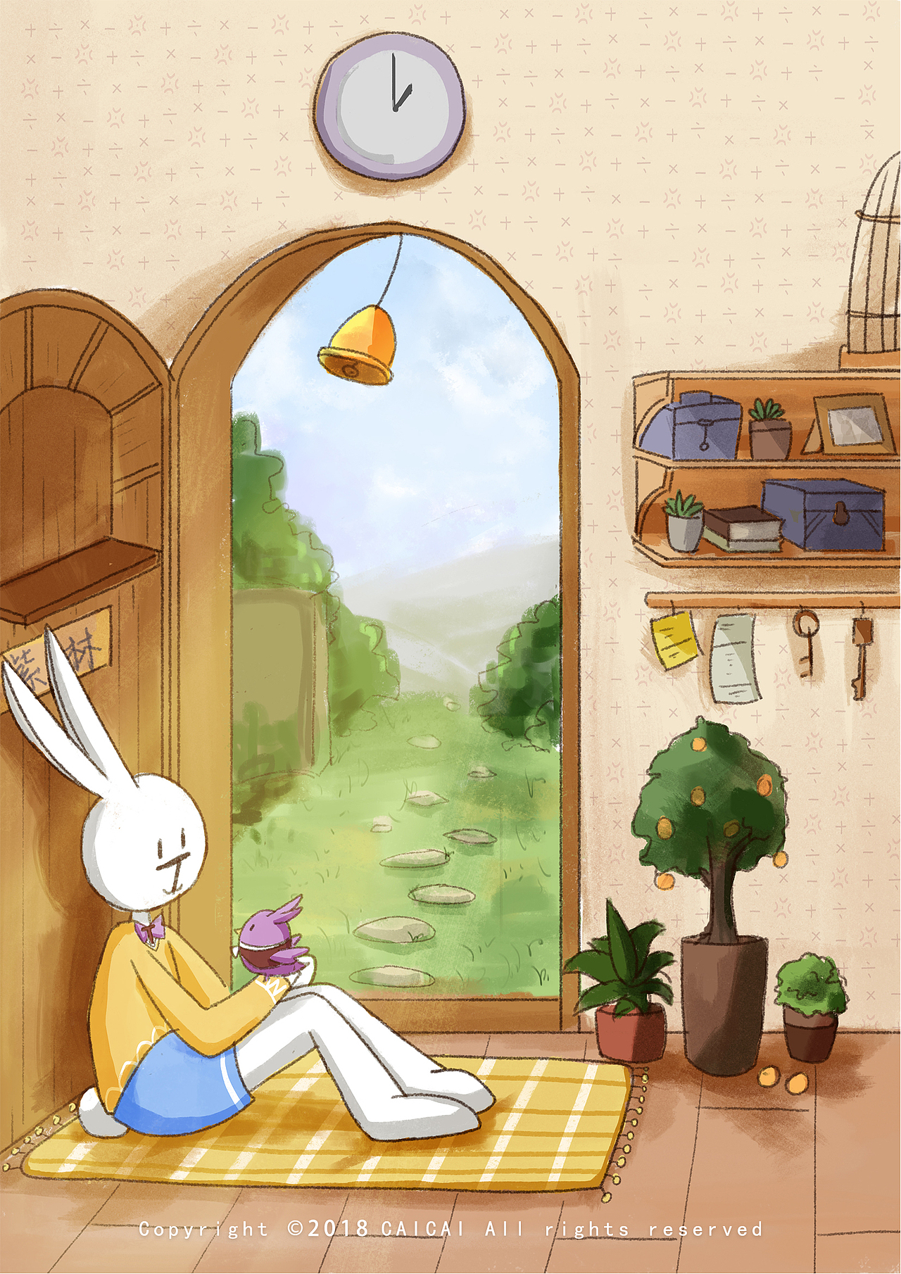 《都市里有趣的林子》绘本