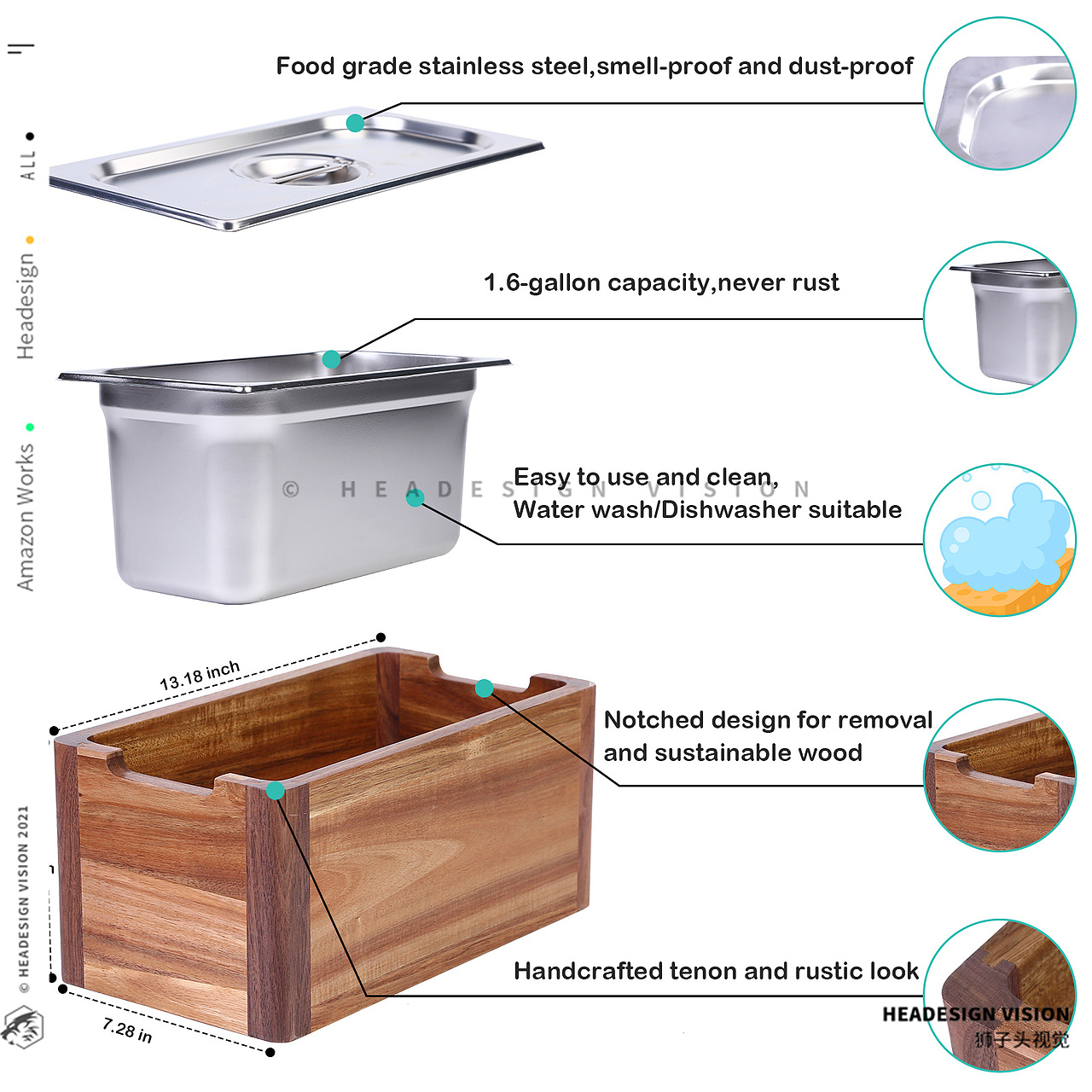 堆肥箱产品拍摄_主图设计_A+页面设计-狮子头视觉