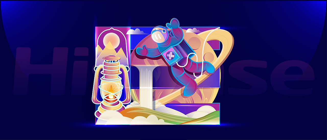 海信电视ULED壁纸&由心而做（图ZMjg1NTUxODk2） - 海报 - 站酷设计师鱼门镇1900原创素材 - 站酷ZCOOL