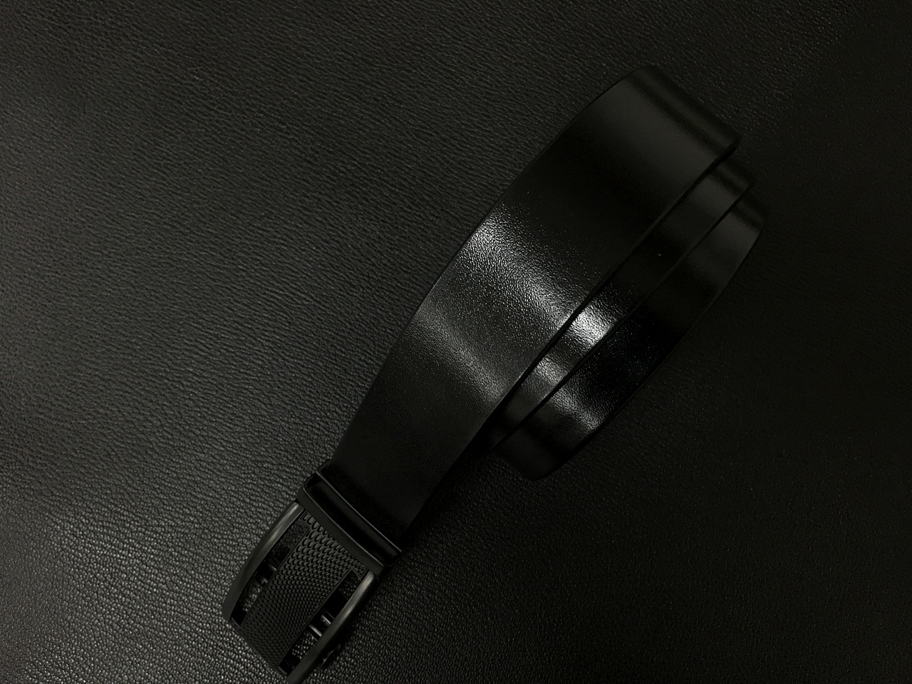 自动扣男士腰带