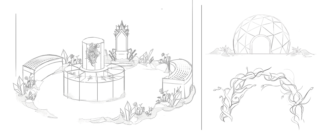 [祥云小镇]梦幻冰雪花园-极地缤纷 浪漫绽放（图ZMTM2Nzc1NjI0） - 展陈设计 - 站酷设计师Wonco原创素材 - 站酷ZCOOL