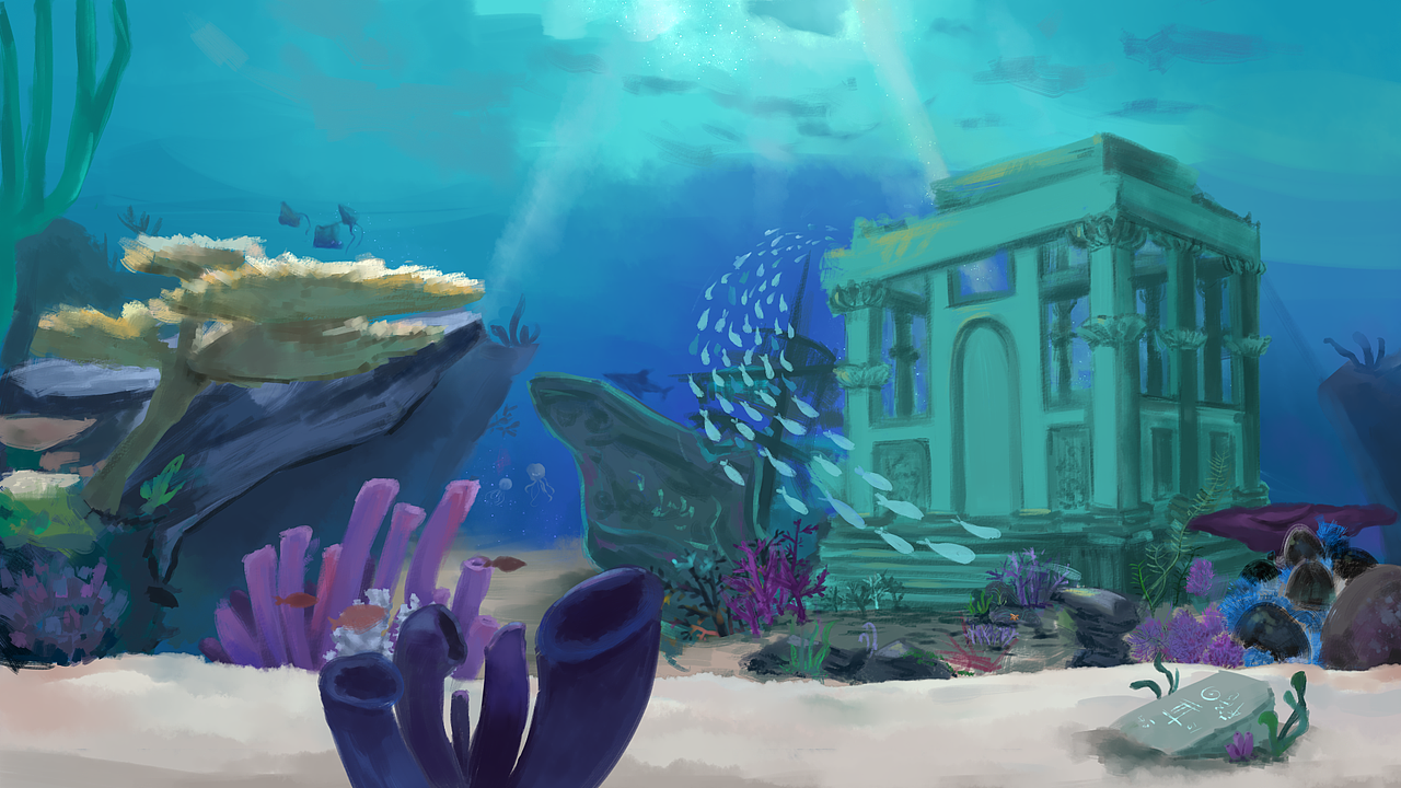 《Heart of Ocean》游戏美术（图ZMjMwMDY5NzY0） - 独立游戏 - 站酷设计师April夏原创素材 - 站酷ZCOOL