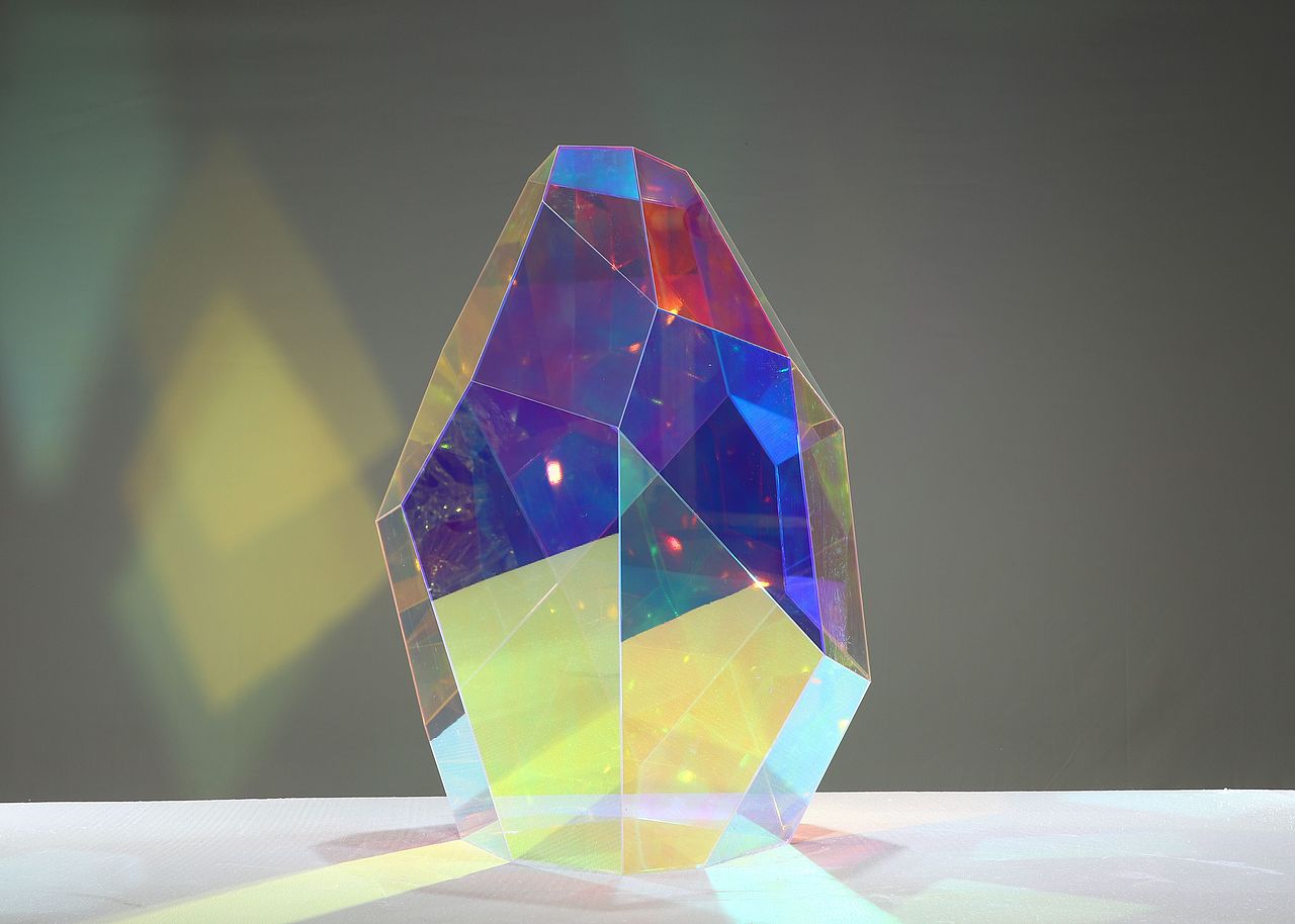 炫彩亚克力七彩有机玻璃工艺品