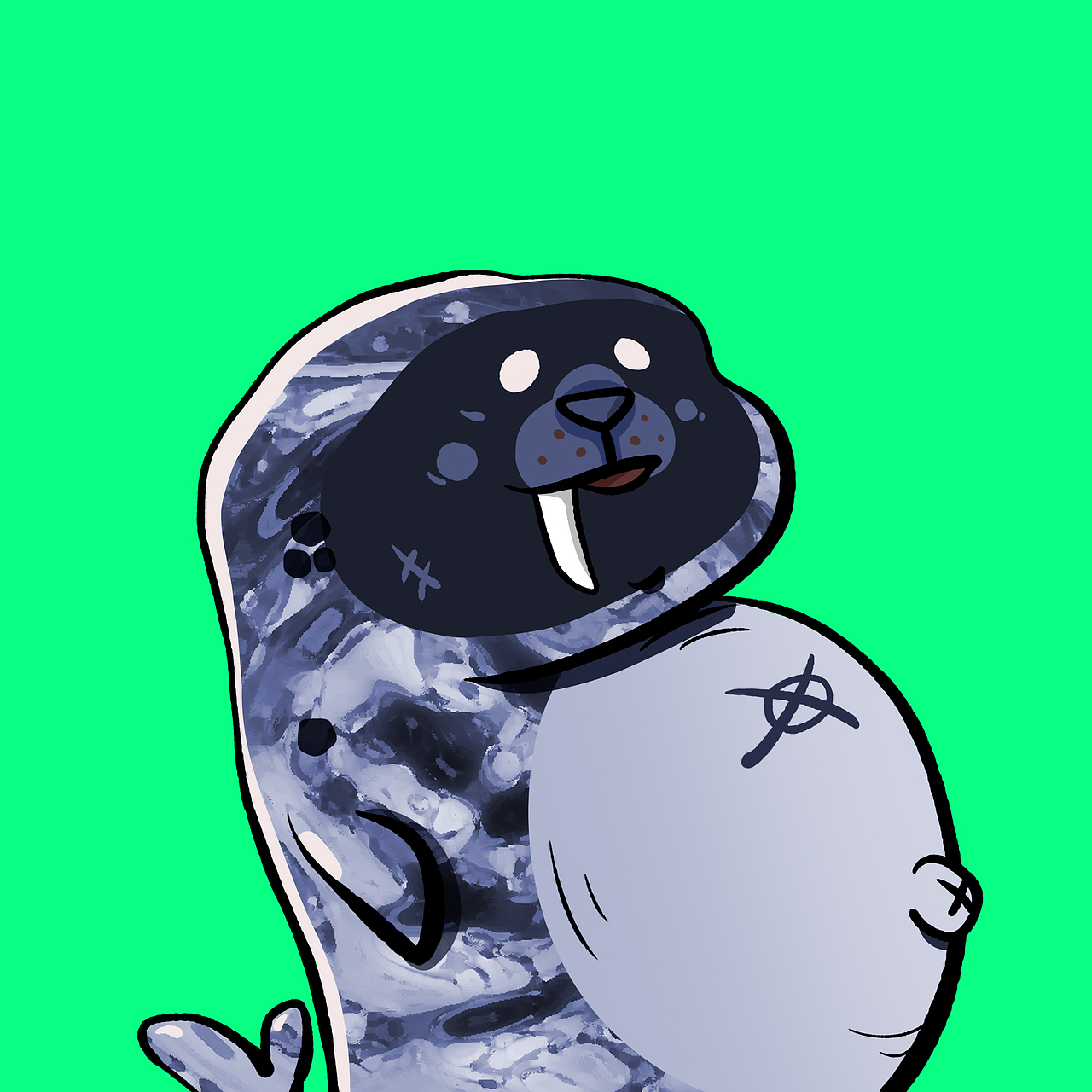 Navy Seals——NFT《海豹突击队》（图ZMjg3NzE3NTc2） - IP形象 - 站酷设计师川源c原创素材 - 站酷ZCOOL