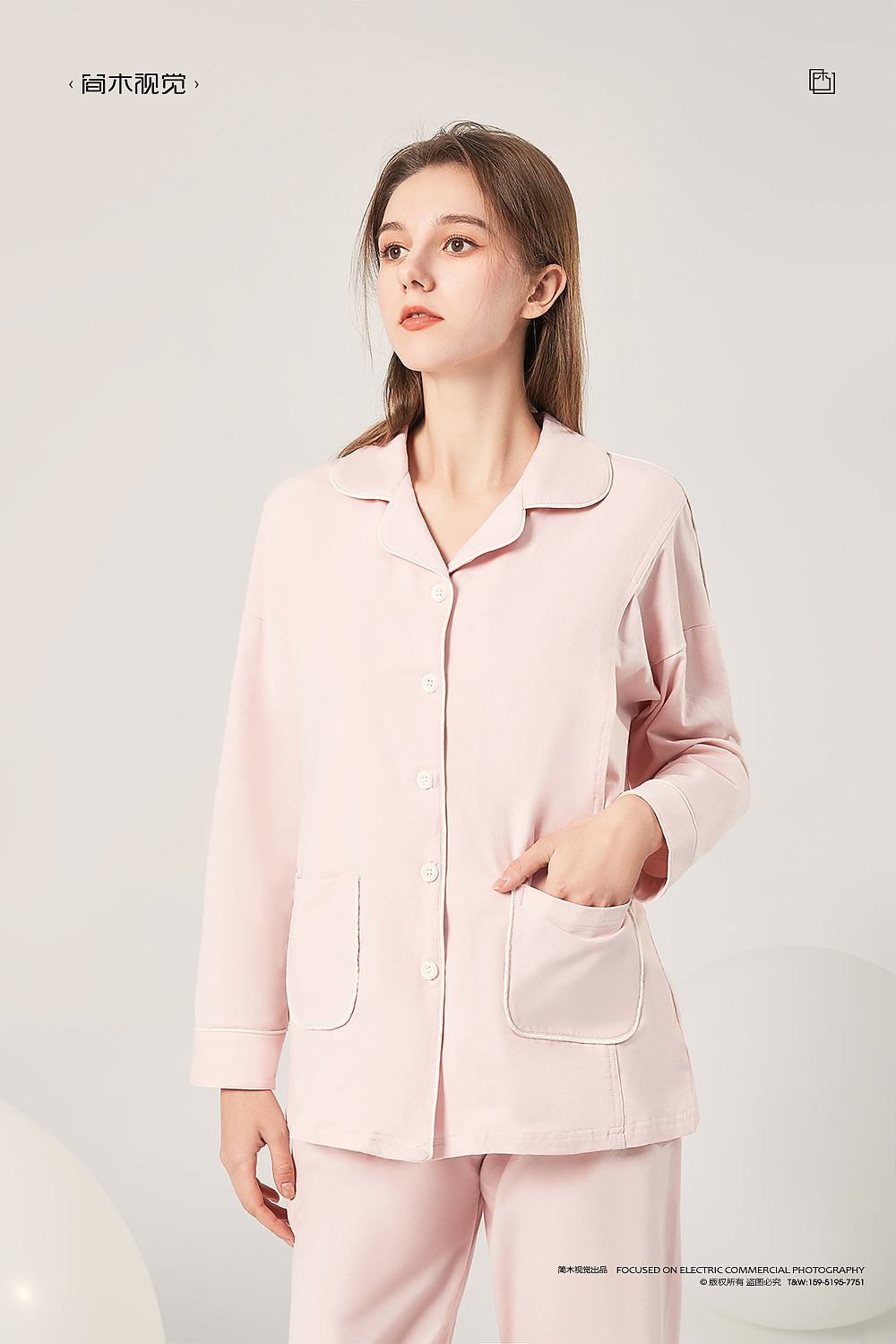 家居服平面摄影丨简木视觉 × 内衣家居服睡衣 人像拍摄