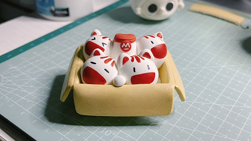 🐱超轻粘土-小招喵🐱