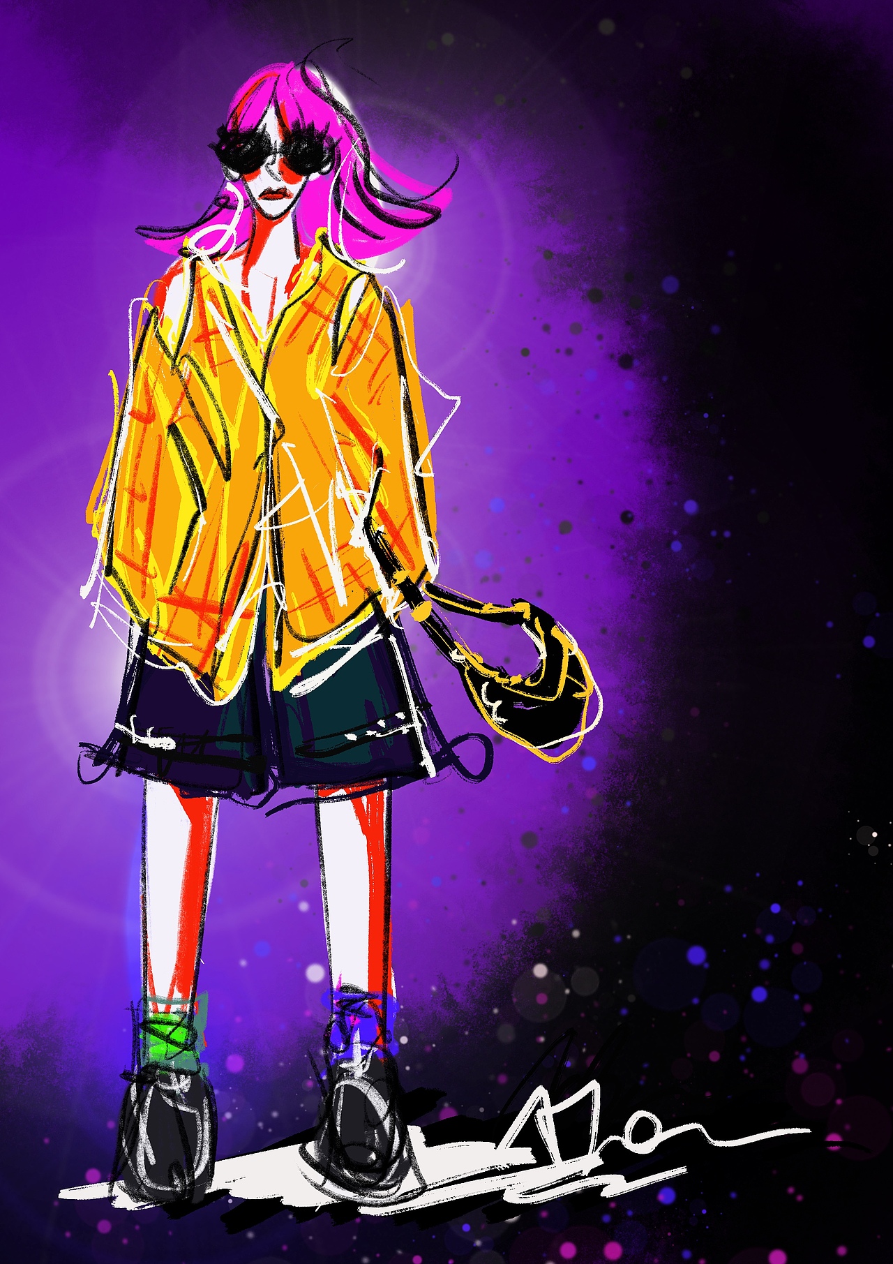 習(xí)作（關(guān)于自己）（圖ZMzYxMDIzMTgw） - 繪畫 - 站酷設(shè)計師野生的阿寶原創(chuàng)素材 - 站酷ZCOOL