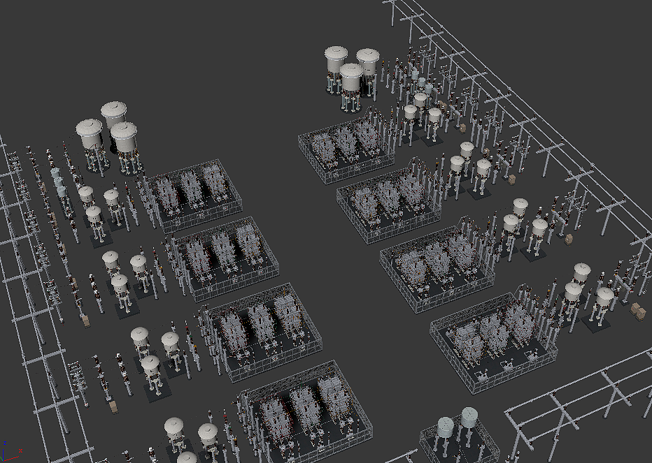 电站（图ZMTAxNDUxODQ4） - 建筑/空间 - 站酷设计师Z90818330原创素材 - 站酷ZCOOL