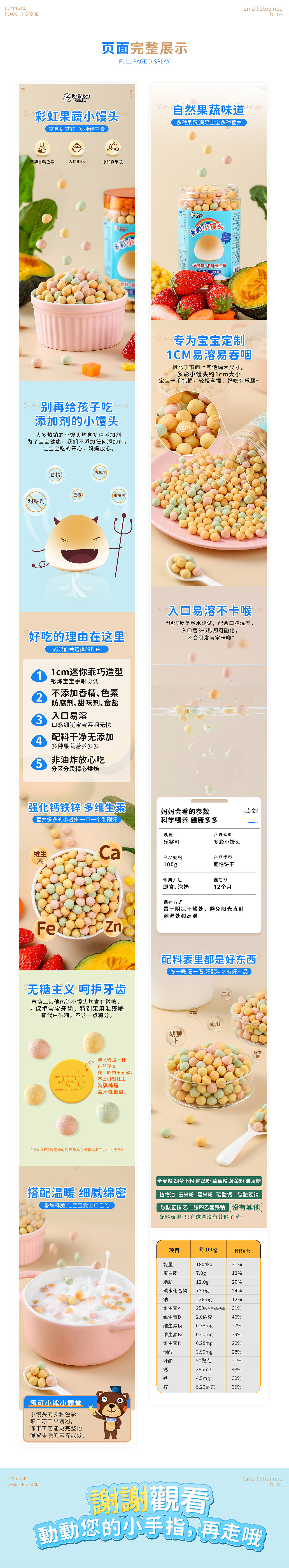 彩虹果蔬小馒头新视觉详情分享（图ZMjUyMTc0NDc2） - 电商 - 站酷设计师超级小蜘蛛原创素材 - 站酷ZCOOL