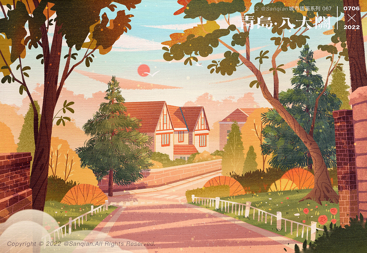 【合集】国风小场景（七）（图ZMzA3NzQxNTA0） - 商业插画 - 站酷设计师SanQian_三千原创素材 - 站酷ZCOOL