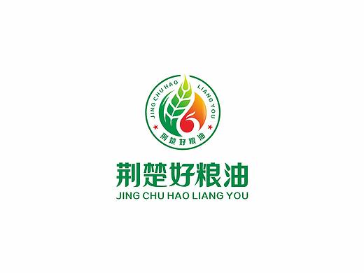 荆楚好粮油 粮油行业logo设计  河南灵智标志VI设计 