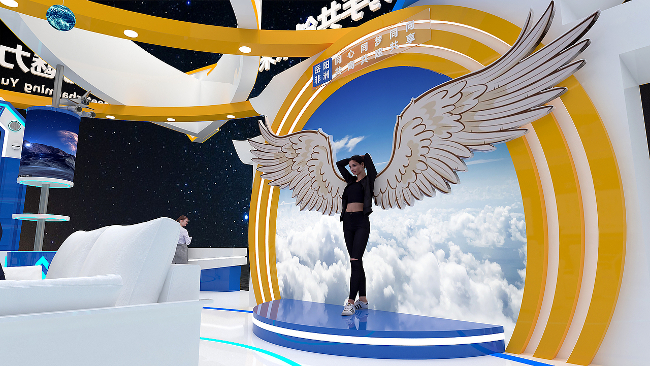 岳阳中非经贸博览会（图ZMjY1MDYxMTEy） - 其他三维 - 站酷设计师樱花树下的少年原创素材 - 站酷ZCOOL