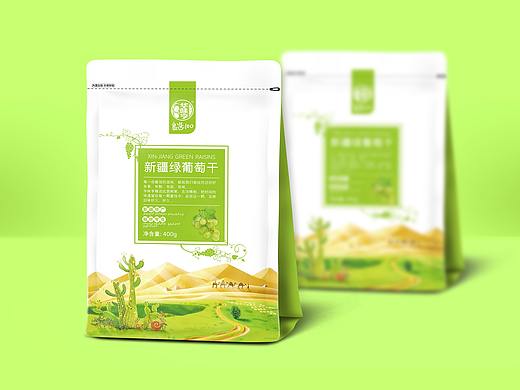 新疆绿葡萄干 —— 华味亨 / 包装