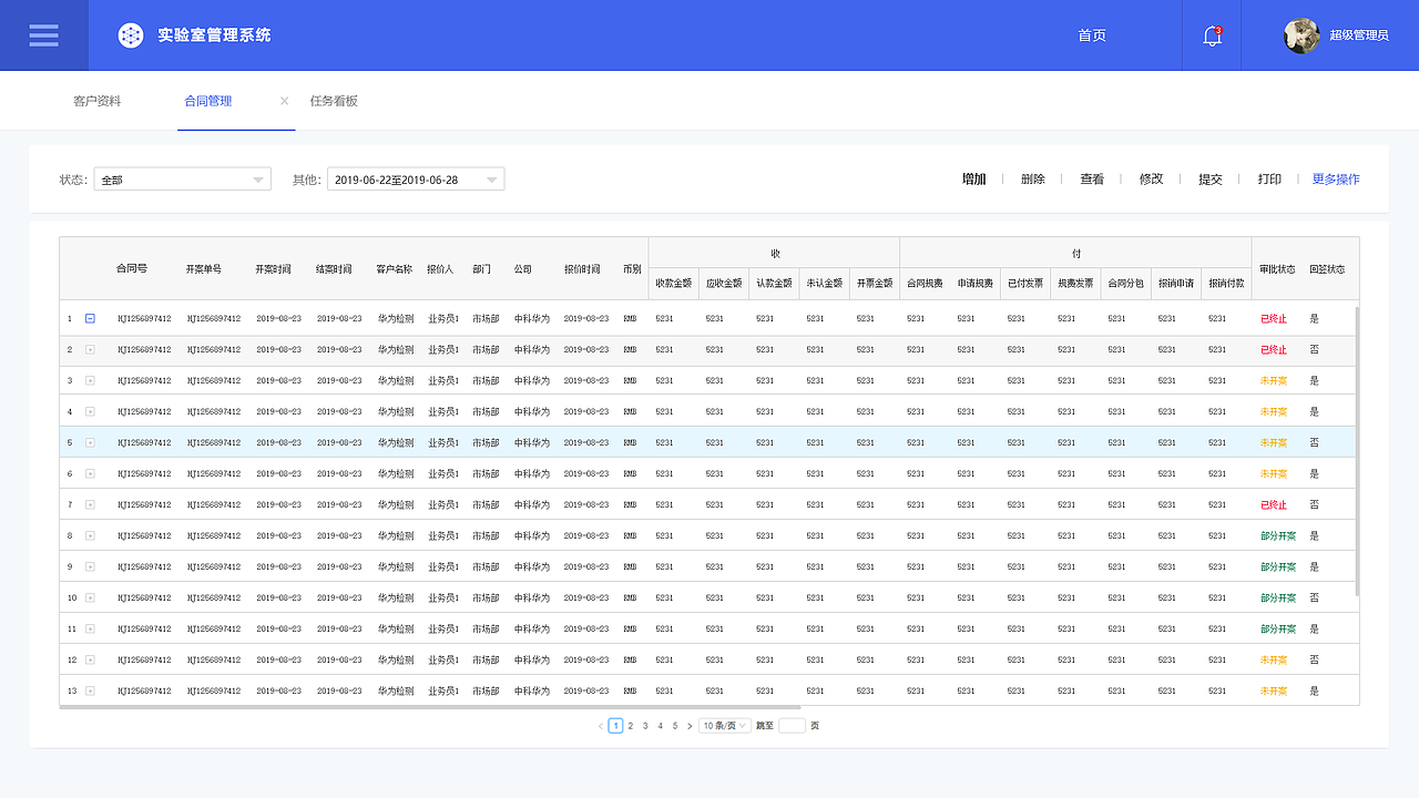 信息管理后台系统-列表界面设计（图ZMTc0OTY4NzAw） - 软件界面 - 站酷设计师小马歌62原创素材 - 站酷ZCOOL