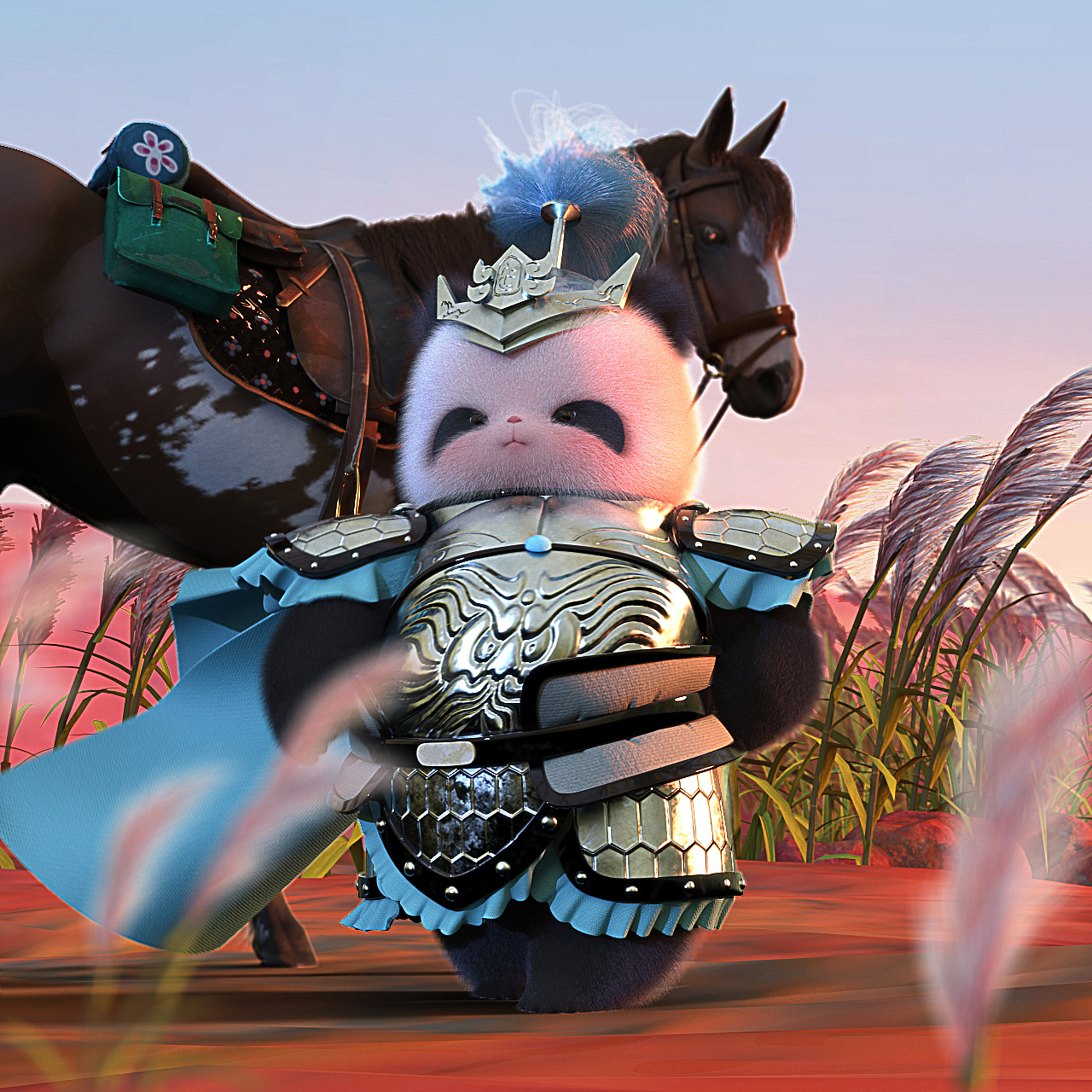 玄兔上马 | 有的人，上一秒很帅气！下一秒……