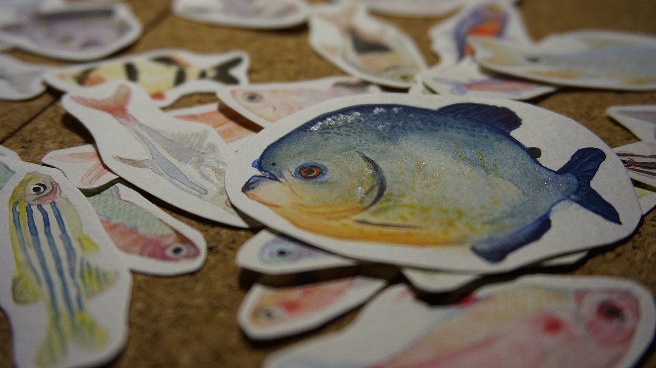 放上平日里的小水彩作为结尾吧~~