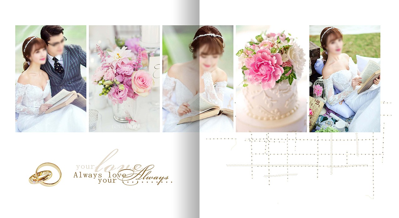 婚纱照相册 婚纱照 婚纱照模板 婚纱照素材 模板素材 板式设计 排版 韩版婚纱照 画册 相册 书籍（图ZNTAzNjg5MDA=） - 书籍/画册 - 站酷设计师五月米米原创素材 - 站酷ZCOOL