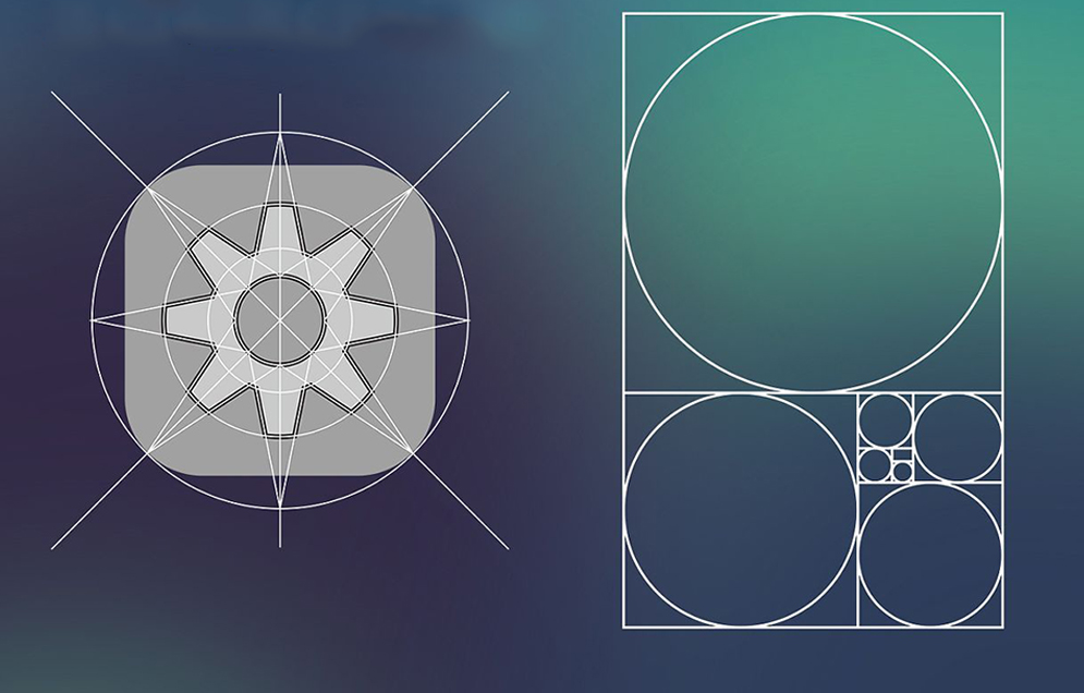 其实,除了黄金比例,设计中还有其他优美的比例可以运用,白银比例