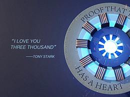 【C4D】鋼鐵俠反應堆 I love you three thousand