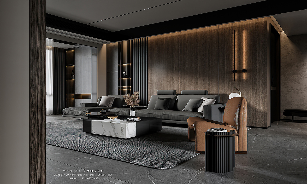 现代 — 深邃灰