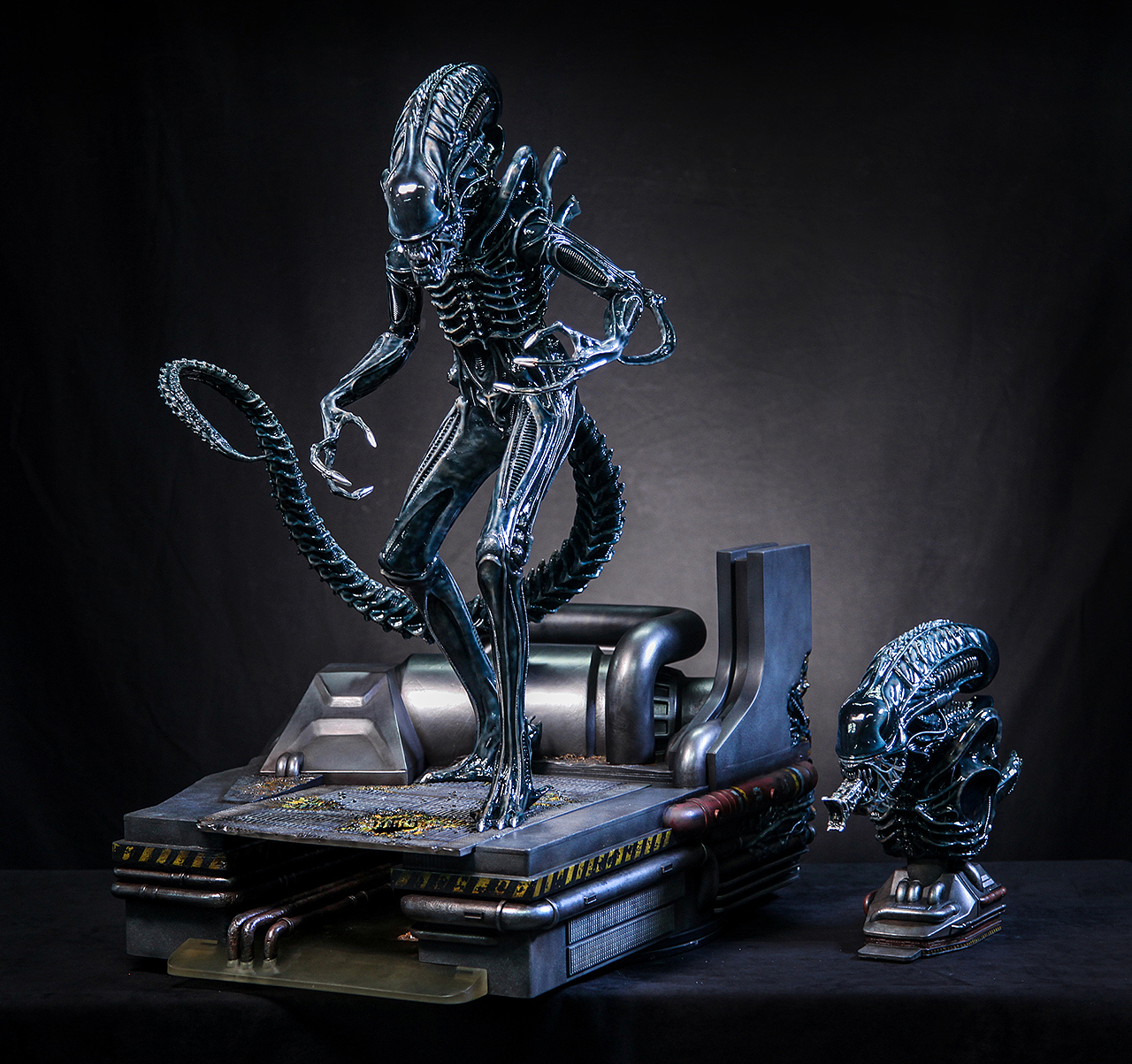 为CoolProps涂装1:3异形战士雕像发布（图ZMTc0MDc0NjUy） - 手办/模玩 - 站酷设计师光澤作用工作室原创素材 - 站酷ZCOOL