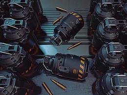 硬表面建模 | FPG Grenade 手雷