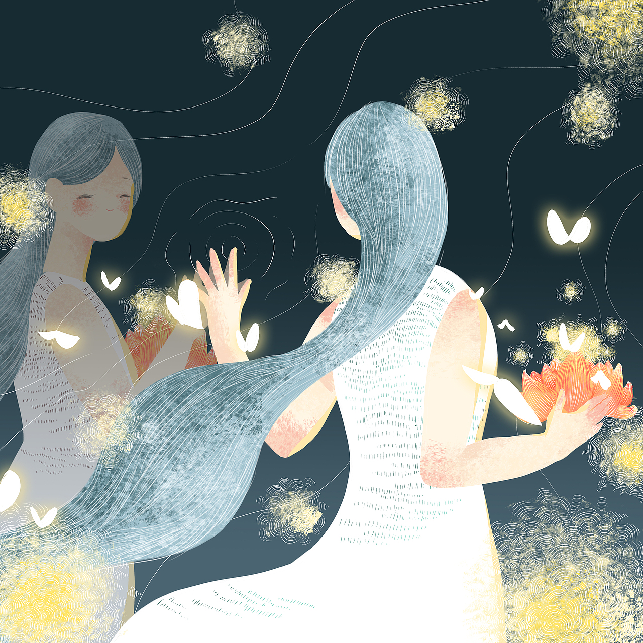 二十四节气（图ZMjE2NDY4OTc2） - 商业插画 - 站酷设计师六咩咩原创素材 - 站酷ZCOOL