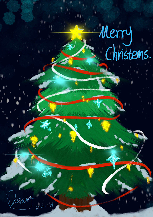 圣诞树🎄圣诞快乐