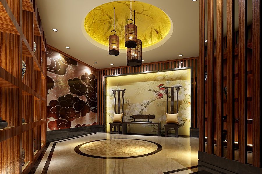 《祥和茶楼设计案例》-拉萨茶楼设计公司