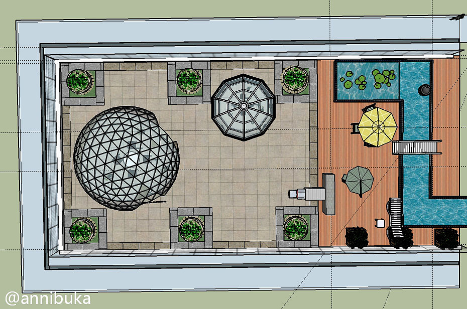 天台爱情——综合楼天台与小阳台改造设计
