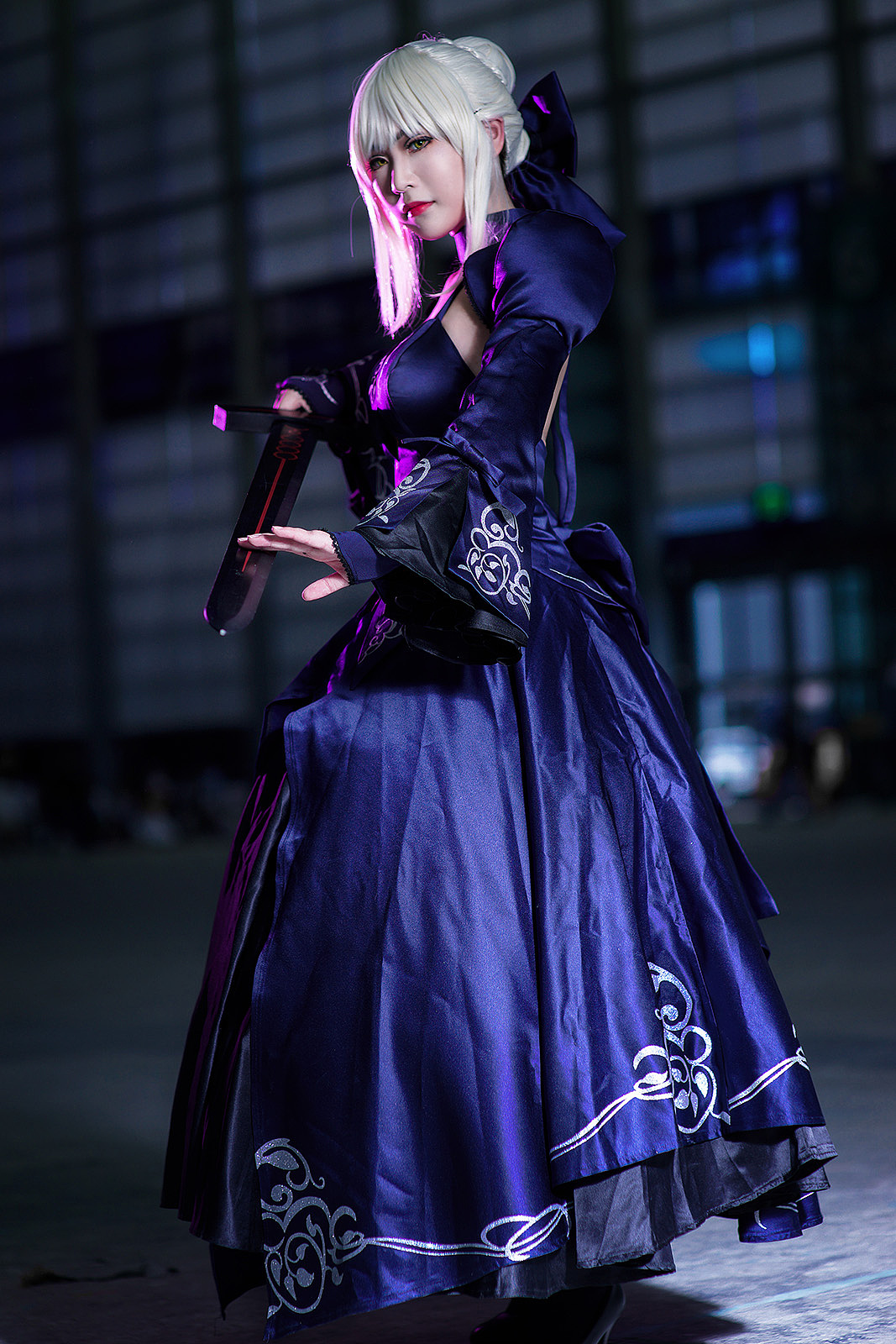 黑化Saber  cosplay  深10漫场照