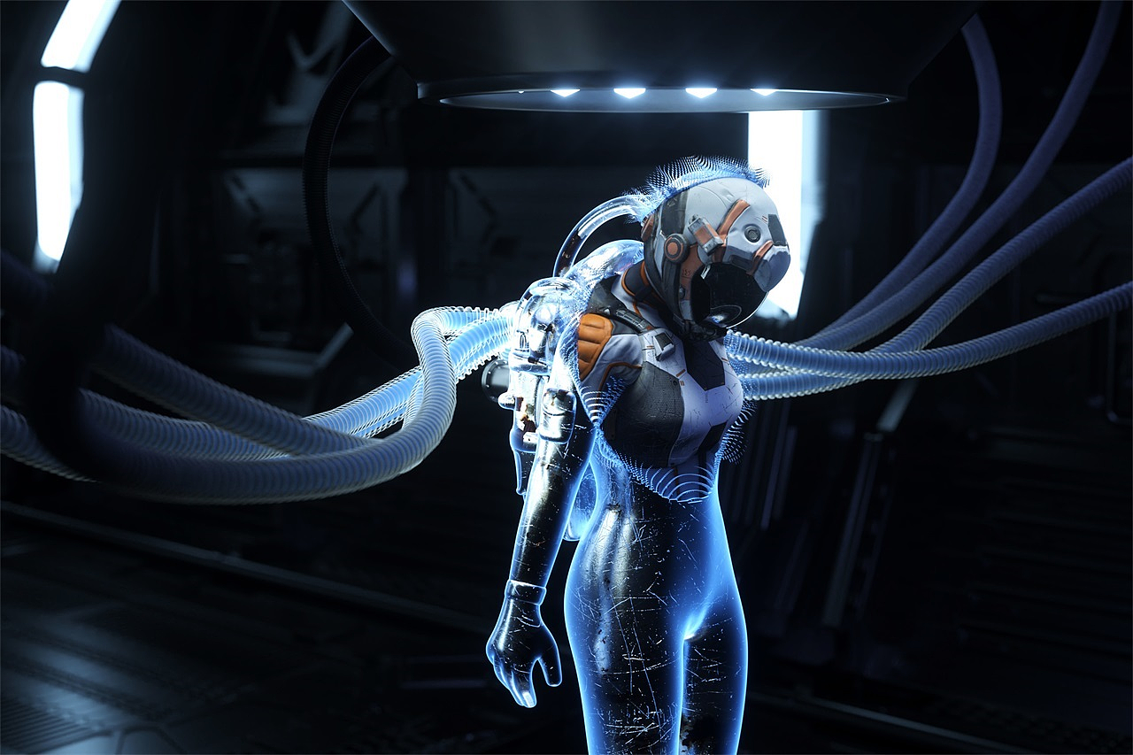 太空服空间渲染 || OCtane（图ZMjk0OTk5MjQ4） - 场景 - 站酷设计师KFCvme5202原创素材 - 站酷ZCOOL