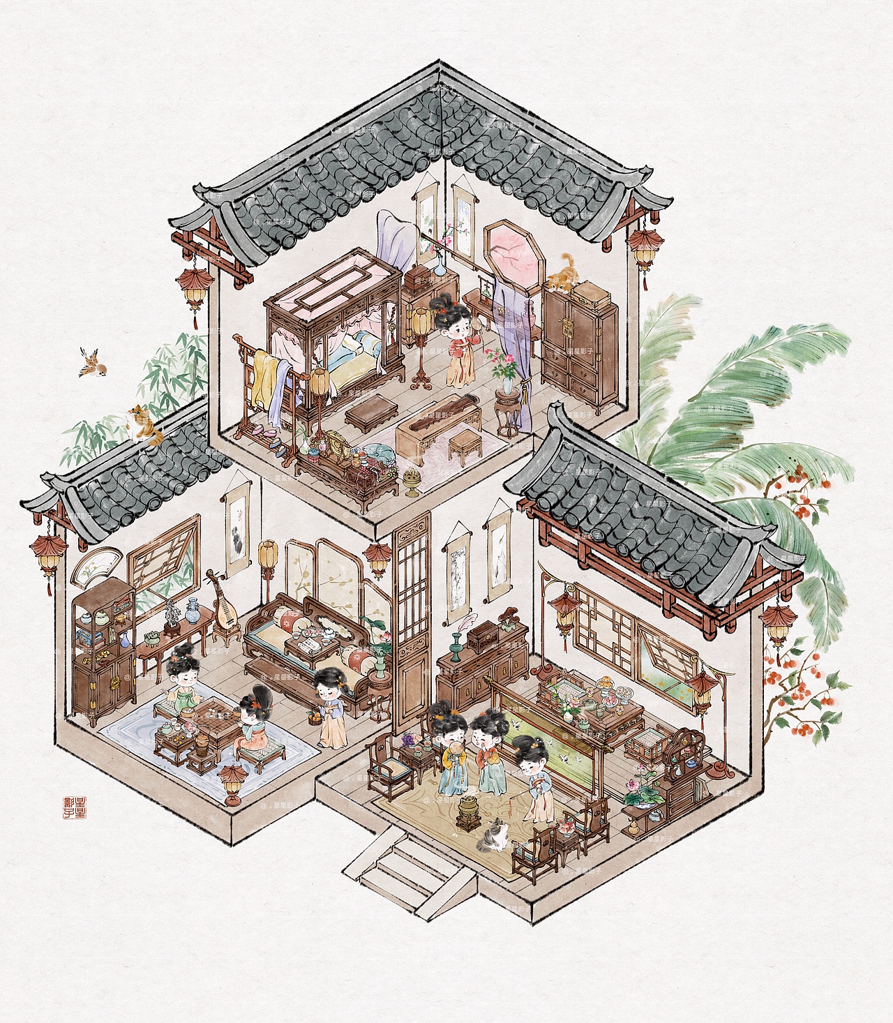 室内造景|“香闺记”出炉