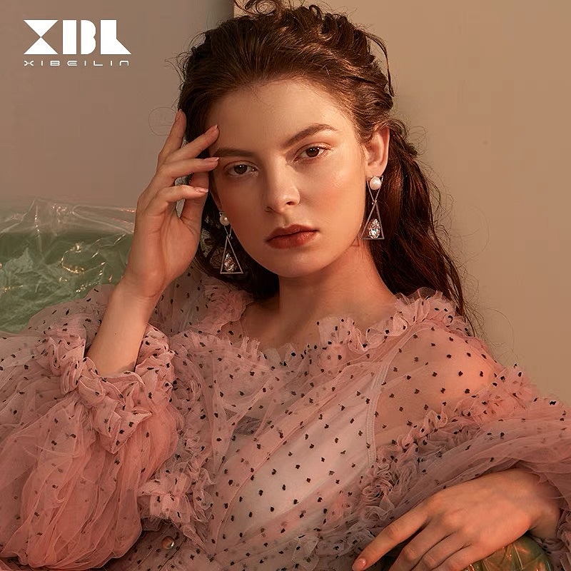 珠宝饰品拍摄 小众饰品唯美耳钉 高级感配饰搭配 外模